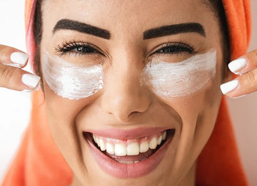 Eye cream for dark circles and depuffing patches collection at Skincare Lab