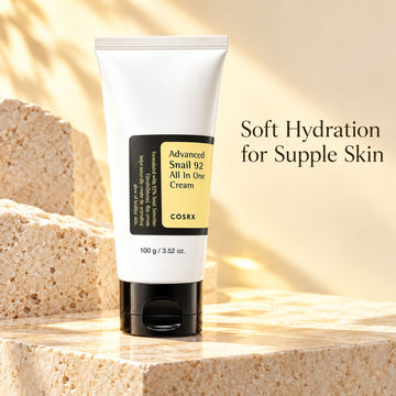 COSRX Daily Hydration & Glow Trio – Cleanser, Moisturizer & Eye Cream