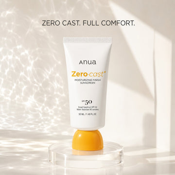 Anua Zero-Cast Moisturizing Finish Sunscreen 50ml