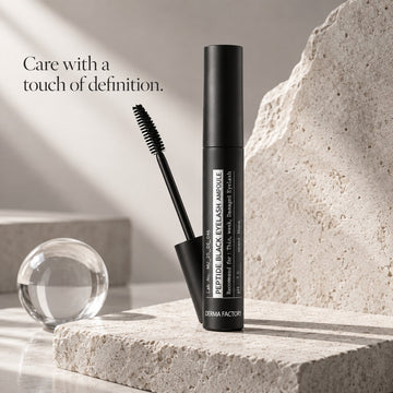 Peptide Eyelash Serum - DERMA FACTORY Peptide Black Eyelash Ampoule 8.5ml