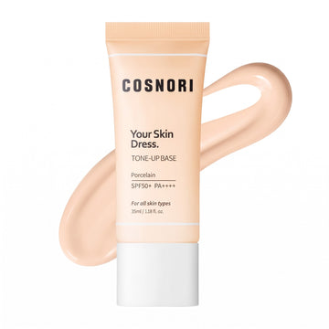 COSNORI Your Skin Dress Tone-Up Base Porcelain SPF 50+ PA++++ 35ml