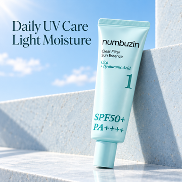 numbuzin Sunscreen No.1 Clear Filter Sun Essence SPF50+ PA++++ 50ml