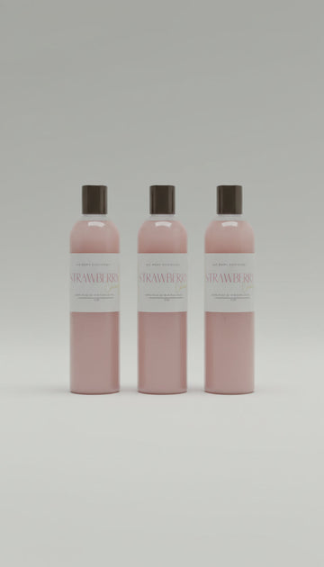 Strawberry Champagne Body Wash with Bursting Beads - Skincare Lab