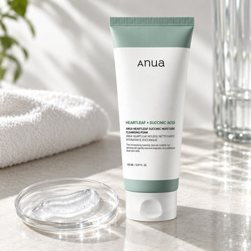 Anua Heartleaf Succinic Cleansing Foam - 150ml Moisture Cleanser