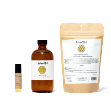 Moon Cycle Stack | Ayurvedic Ritual for Cramp Relief & Menstrual Support - Skincare Lab