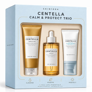 SKIN1004 Centella Calm & Protect Trio – Cleanser, Ampoule & Sunscreen