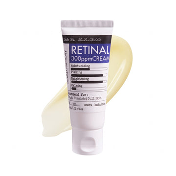 Retinal Cream - DERMA FACTORY Retinal 300ppm Cream 30ml
