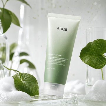 Anua Cleansing Foam: Heartleaf Quercetinol™ Pore Deep Cleansing Foam 150ml