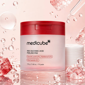 MEDICUBE Red Succinic Acid Peeling Pads 70 Pads