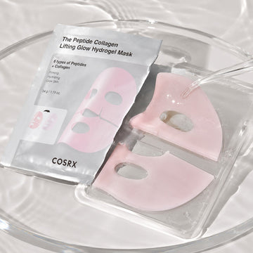 COSRX The Peptide Collagen Lifting Glow Hydrogel Mask 3 Sheets