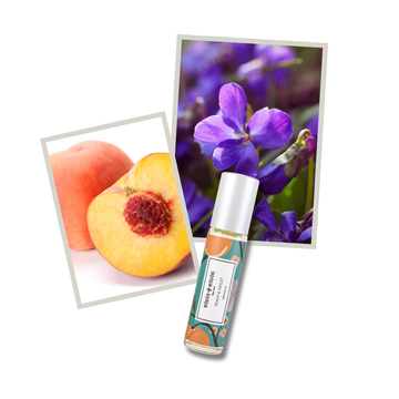 Peach & Violet Perfume Oil - Skincare Lab