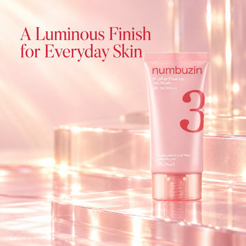 numbuzin No. 3 No Filter Tone-Up Beige Sun Serum SPF 50+ PA++++ Glow 50ml