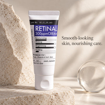 Retinal Cream - DERMA FACTORY Retinal 300ppm Cream 30ml