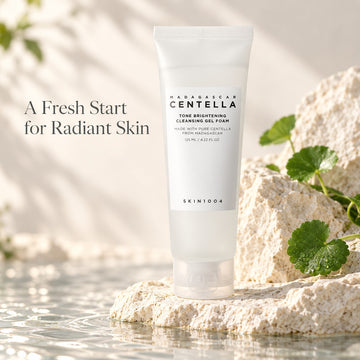 SKIN1004 Tone Brightening Cleansing Gel Foam Madagascar Centella 125ml