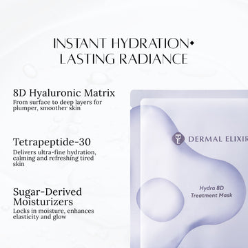 Dermal Elixir Hydra 8D Treatment Mask - Skincare Lab