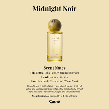 Caché Women's Fragrance - Midnight Noir - Skincare Lab