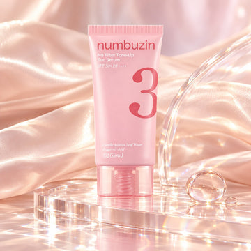 numbuzin No. 3 No Filter Tone-Up Beige Sun Serum SPF 50+ PA++++ Glow 50ml