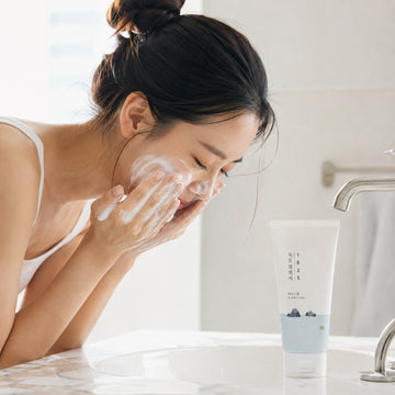 ROUND LAB Daily Hydration & Protect Trio – Cleanser, Cream & Sunscreen