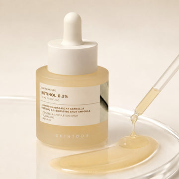 SKIN1004 Retinol 0.2 Boosting Shot Ampoule Madagascar Centella 30ml