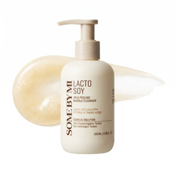 Peeling Cleanser - SOME BY MI Lacto Soy Mild Peeling Bubble Cleanser 180ml