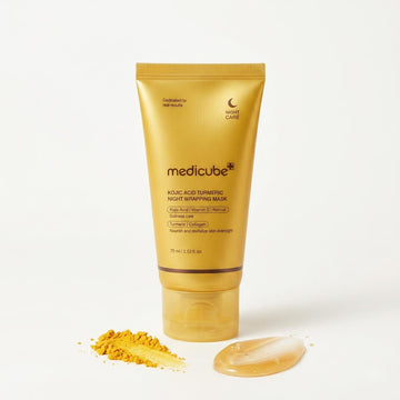 MEDICUBE Night Wrapping Mask Kojic Acid Turmeric 75ml