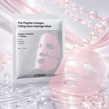 COSRX The Peptide Collagen Lifting Glow Hydrogel Mask 3 Sheets