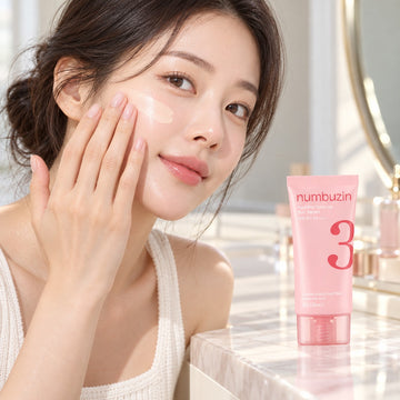 numbuzin No. 3 No Filter Tone-Up Beige Sun Serum SPF 50+ PA++++ Glow 50ml