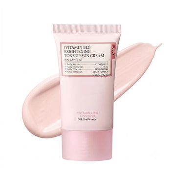 Pink Tone Up Sunscreen - FULLY Tone Up Sunscreen Pink 50ml