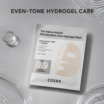 COSRX Hydrogel Mask Alpha-Arbutin Discoloration Care 3 Sheets