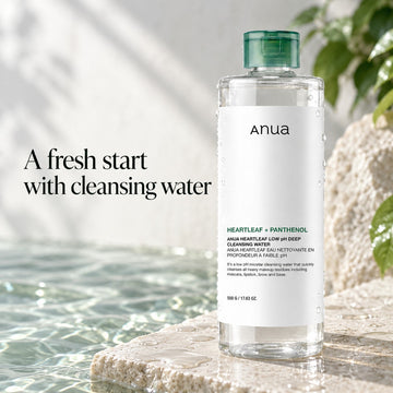 Anua Heartleaf Deep Cleansing Water - 500g for Refreshing Clean Skin