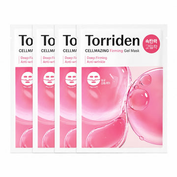 Torriden Collagen Mask - CELLMAZING Low Molecular Collagen Firming Gel Mask 4 Sheets