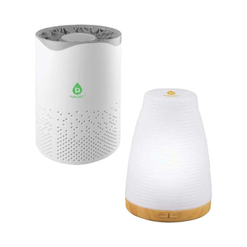Pursonic USB Aroma Diffuser & True HEPA Air Purifier Bundle