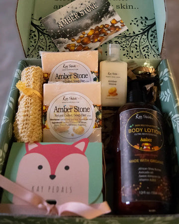 Amber Stone Skincare Bundle Gift Set - Skincare Lab