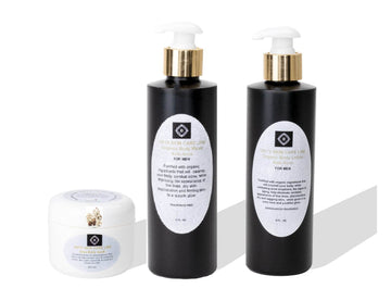 Organic Anti-Acne Three Step System For Men - Six Fragrances