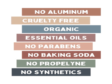 Organic Deodorant for Men - Vanilla Musk Fragrance - Skincare Lab