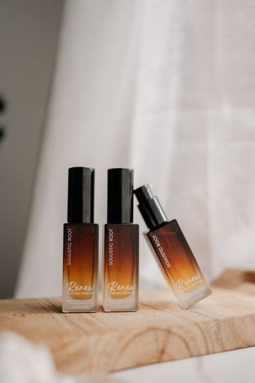 Renew Facial Serum – Hydrating Vitamin C + Hyaluronic Acid Skincare