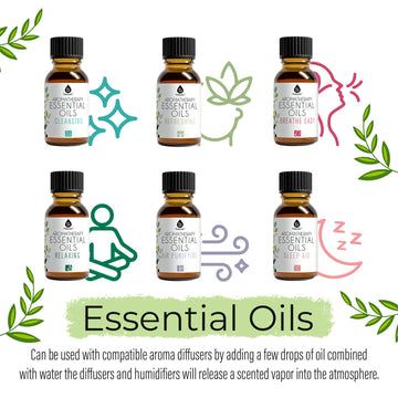 14-Pack Aromatherapy Essential Oil Gift Set - Skincare Lab