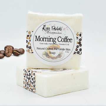 Morning Coffee Natural Crafted Bar Soap 4.5oz