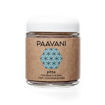 Pitta Cleanser & Mask | Ayurvedic Cleansing Grains for Sensitive, Inflamed Skin