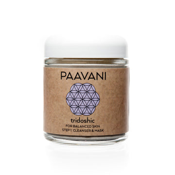 Tridoshic Cleanser & Mask | Ayurvedic Cleansing Grains for Balanced, Radiant Skin
