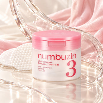 numbuzin No. 3 Bifida Bakuchiol Exfoliating Toner Pad 70 Pads