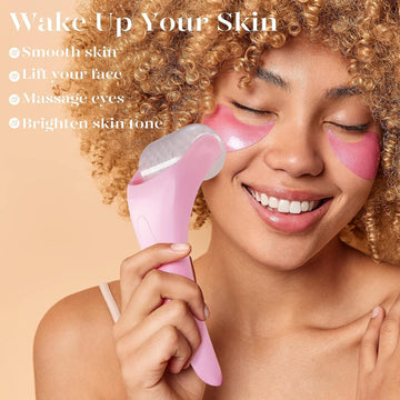 Facial Ice Roller – Cooling Face & Eye Massager