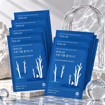 ROUND LAB Birch Juice Moisturizing Double Gel Mask 10 Sheets