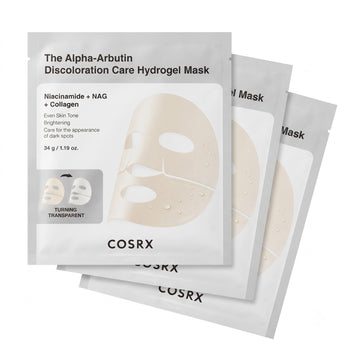 COSRX Hydrogel Mask Alpha-Arbutin Discoloration Care 3 Sheets