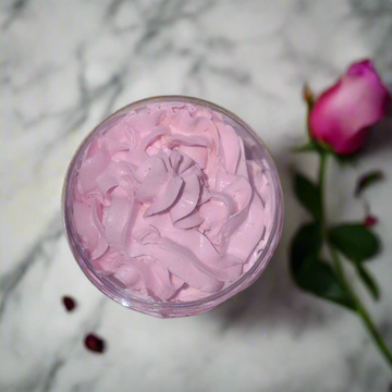 Rose Infused Vegan Body Butter 12oz. - Skincare Lab