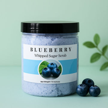 Luxurious Blueberry Sugar Exfoliating Scrub for Soft Skin - Skincare Lab