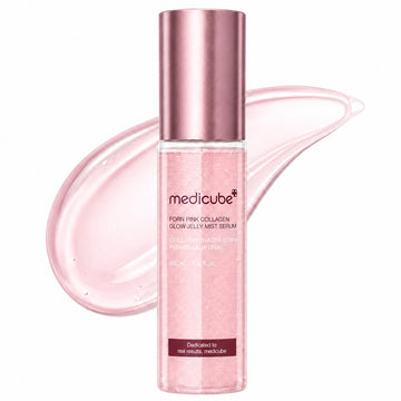 Medicube Jelly Mist Pink Collagen Glow Serum 100ml