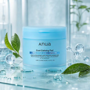 Anua 8 Hyaluronic Acid Catechin Calming Pad 110 pads