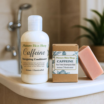 Caffeine Tea Tree Shampoo & Conditioner Set - Scalp Stimulating Routine