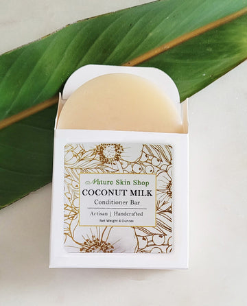 Coconut Milk Solid Bar Conditioner - Skincare Lab